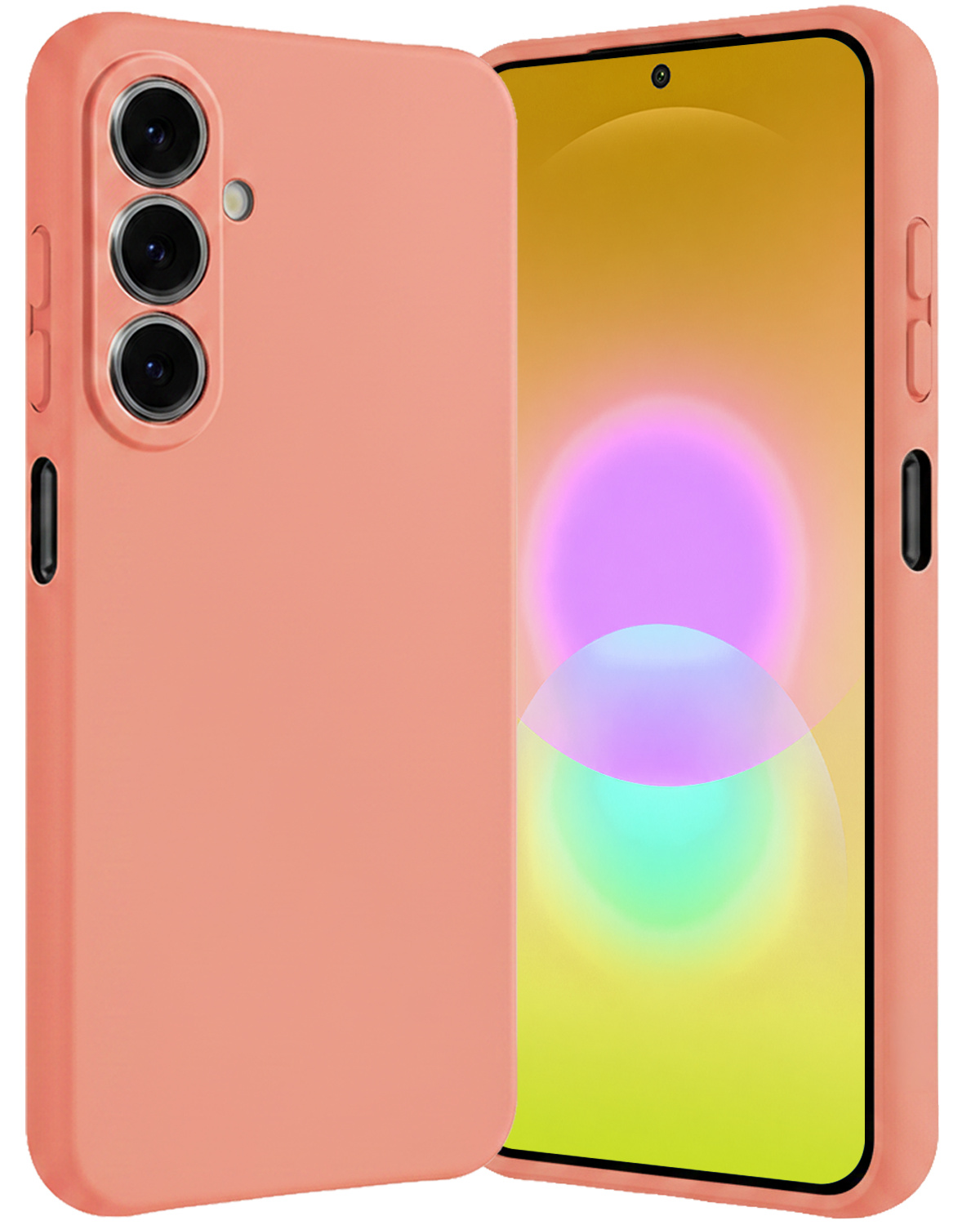 Nomfy Nomfy Samsung Galaxy A27 Hoesje Siliconen - Perzik