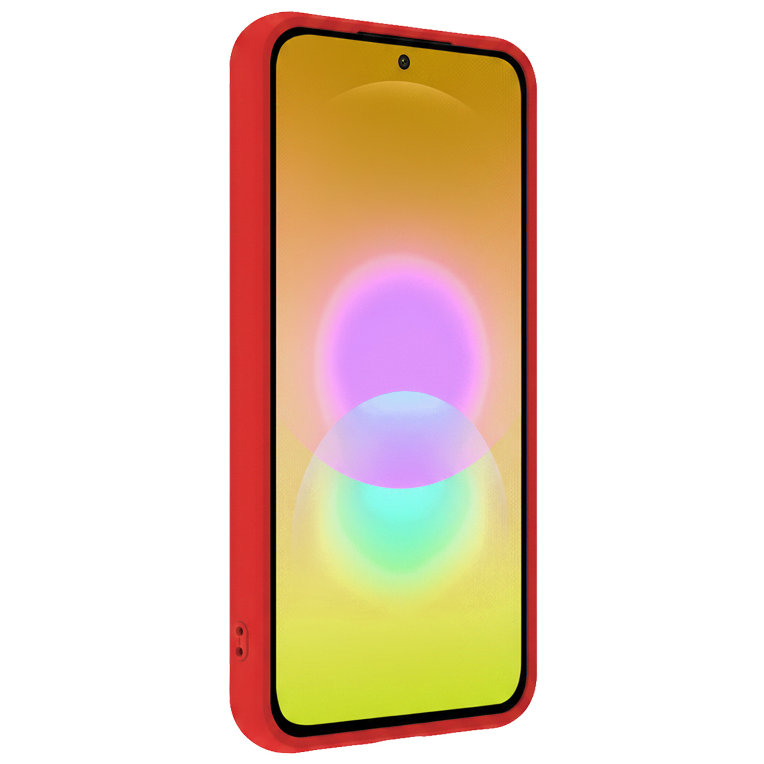 Nomfy Nomfy Samsung Galaxy A27 Hoesje Siliconen - Rood