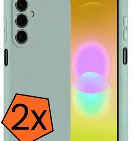 Nomfy Nomfy Samsung Galaxy A27 Hoesje Siliconen - Lichtblauw - 2 PACK