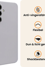 Nomfy Nomfy Samsung Galaxy A27 Hoesje Siliconen - Lila - 2 PACK