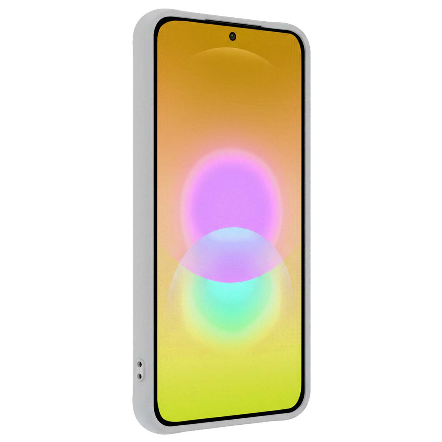 Nomfy Nomfy Samsung Galaxy A27 Hoesje Siliconen Met Screenprotector - Lila