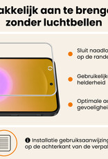Nomfy Nomfy Samsung Galaxy A27 Hoesje Siliconen Met 2x Screenprotector - Geel