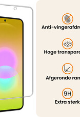 Nomfy Nomfy Samsung Galaxy A27 Hoesje Siliconen Met 2x Screenprotector - Groen