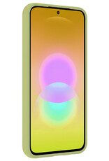 Nomfy Nomfy Samsung Galaxy A27 Hoesje Siliconen Met 2x Screenprotector - Groen