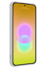 Nomfy Nomfy Samsung Galaxy A27 Hoesje Siliconen Met 2x Screenprotector - Lila