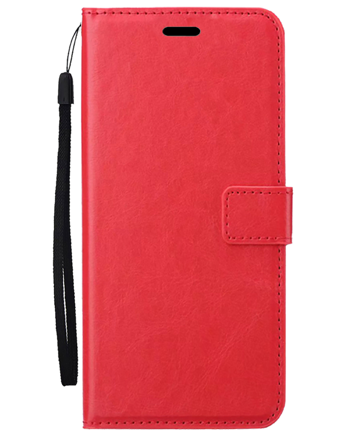 Nomfy Nomfy Samsung Galaxy A27 Hoesje Bookcase - Rood
