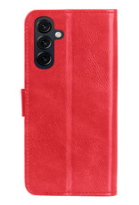 Nomfy Nomfy Samsung Galaxy A27 Hoesje Bookcase Met Screenprotector - Rood