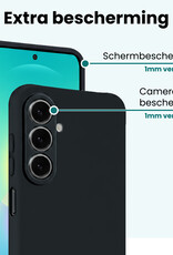 Forterra Forterra Samsung Galaxy A27 Hoesje Siliconen - Donkerblauw