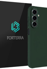 Forterra Forterra Samsung Galaxy A27 Hoesje Siliconen - Donkergroen
