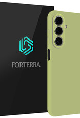 Forterra Forterra Samsung Galaxy A27 Hoesje Siliconen - Groen