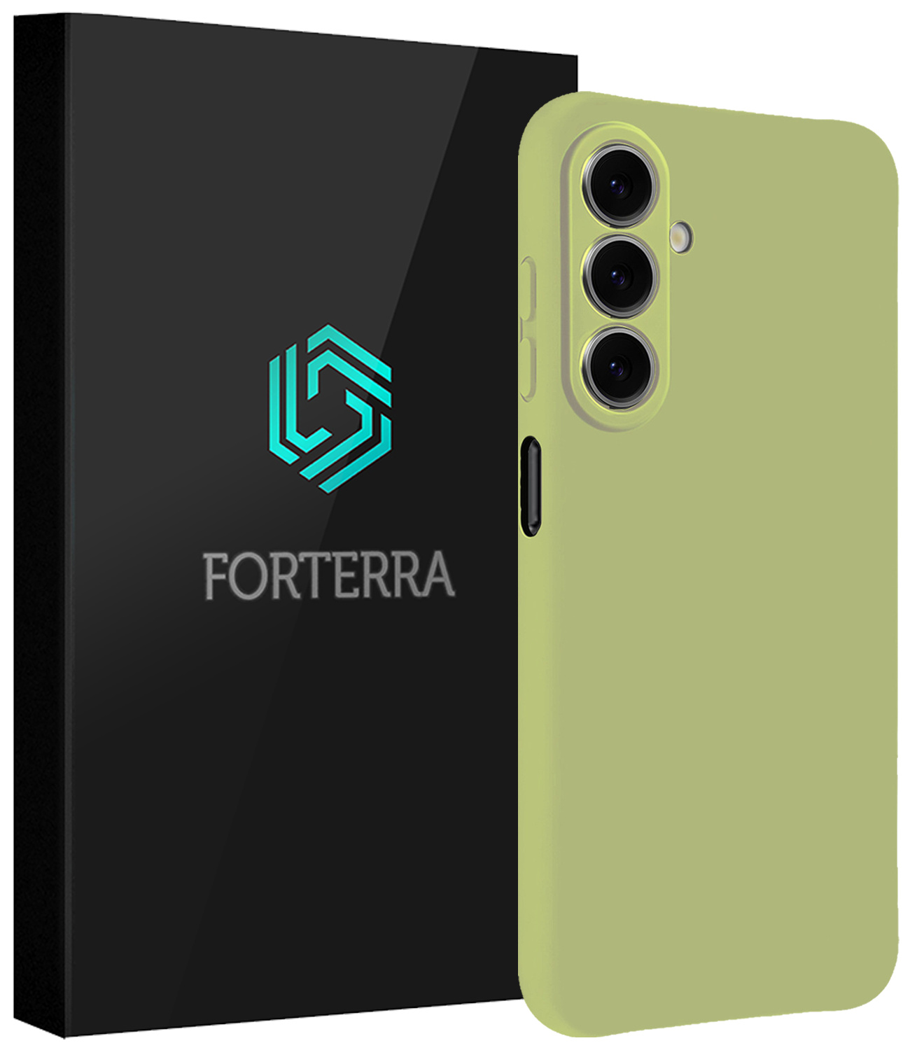 Forterra Forterra Samsung Galaxy A27 Hoesje Siliconen - Groen