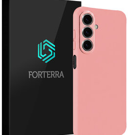 Forterra Forterra Samsung Galaxy A27 Hoesje Siliconen - Lichtroze