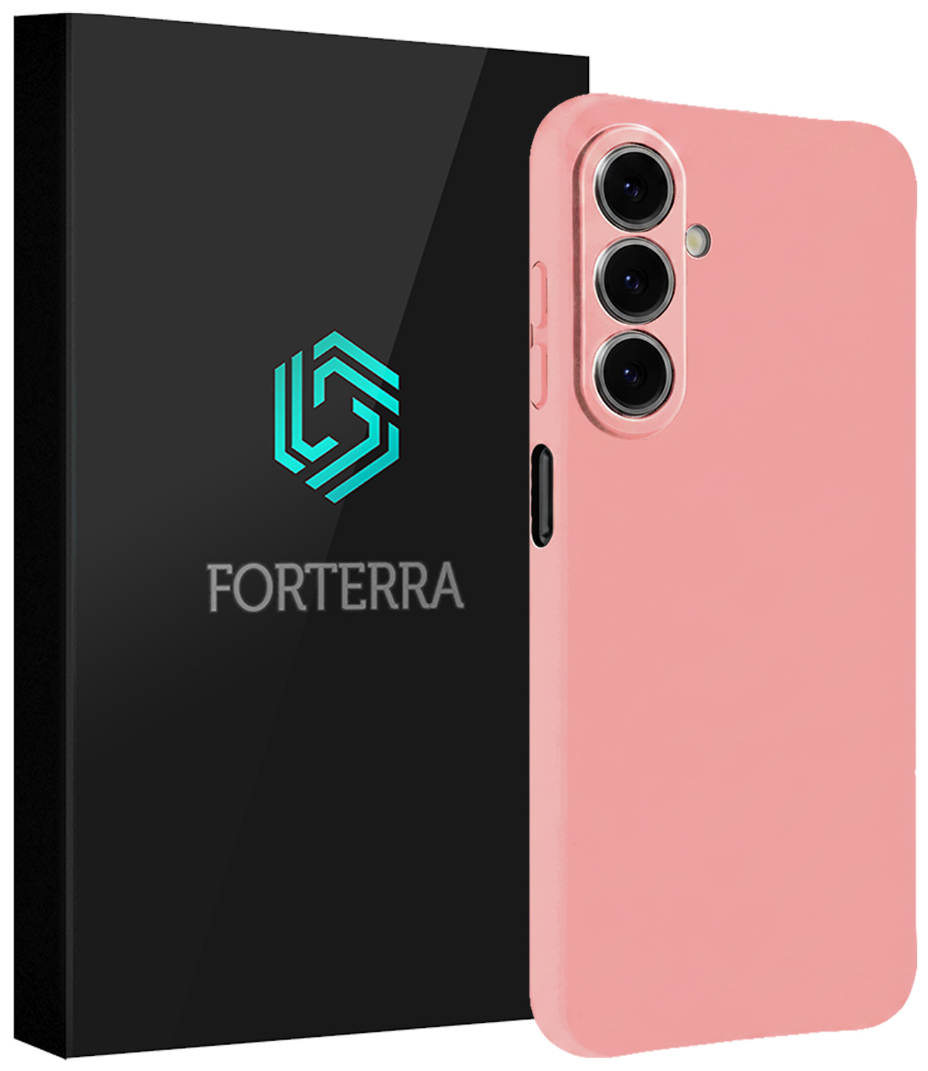 Forterra Forterra Samsung Galaxy A27 Hoesje Siliconen - Lichtroze