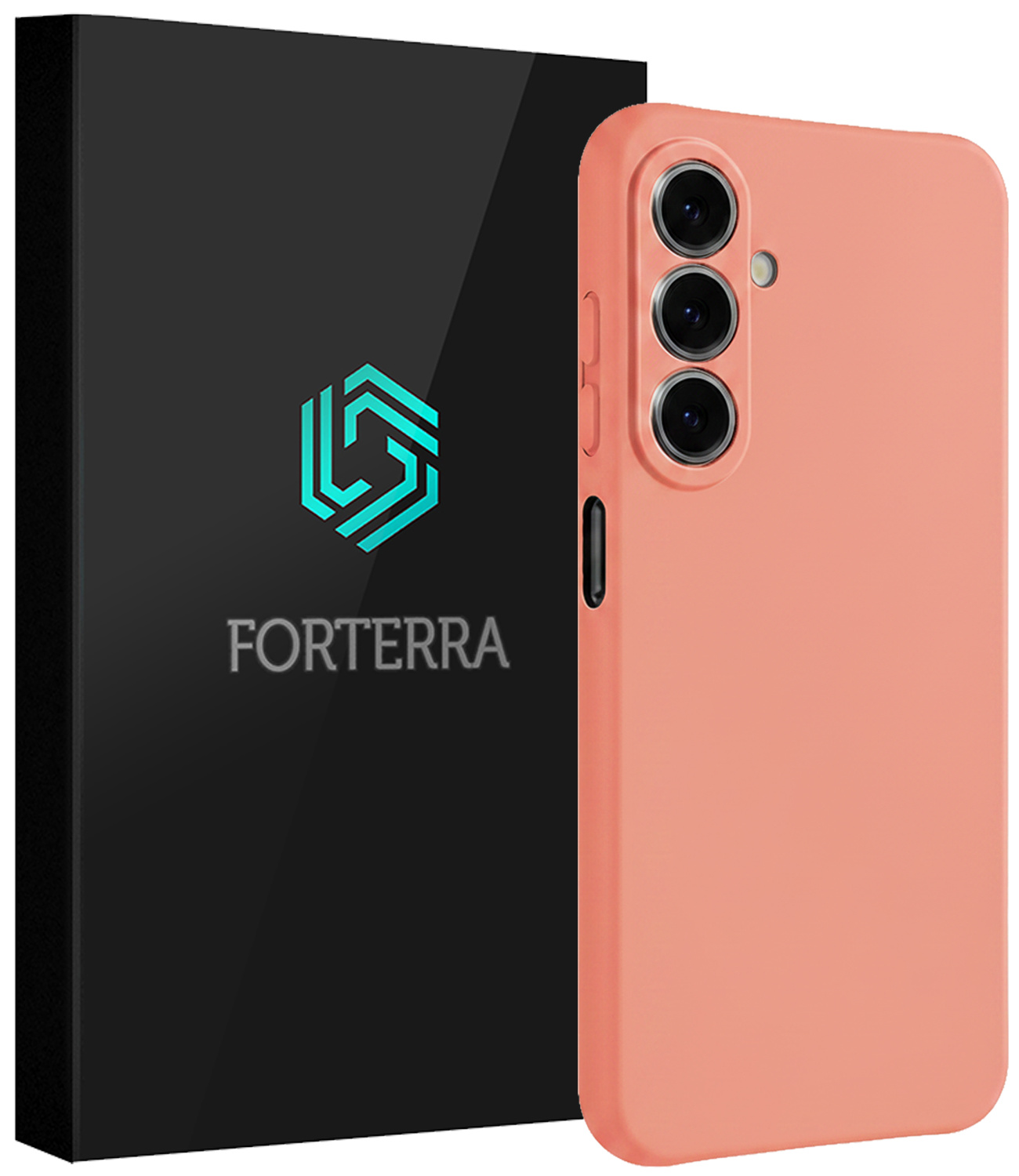 Forterra Forterra Samsung Galaxy A27 Hoesje Siliconen - Perzik