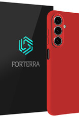 Forterra Forterra Samsung Galaxy A27 Hoesje Siliconen - Rood