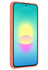 Forterra Forterra Samsung Galaxy A27 Hoesje Siliconen - Perzik - 2 PACK