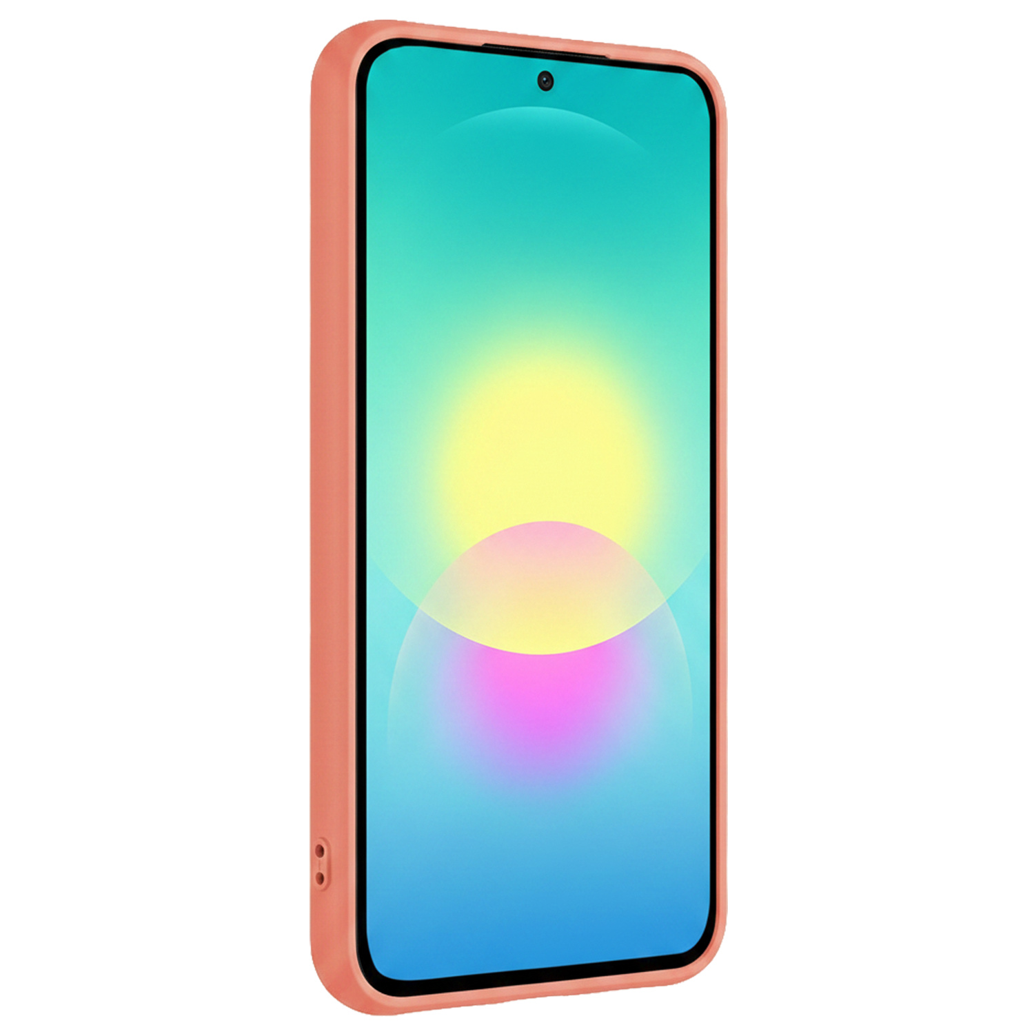 Forterra Forterra Samsung Galaxy A27 Hoesje Siliconen - Perzik - 2 PACK