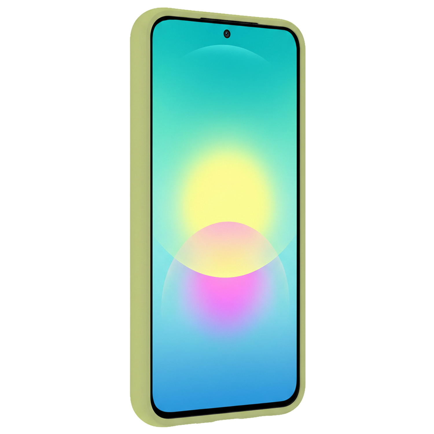 Forterra Forterra Samsung Galaxy A27 Hoesje Siliconen Met Screenprotector - Groen