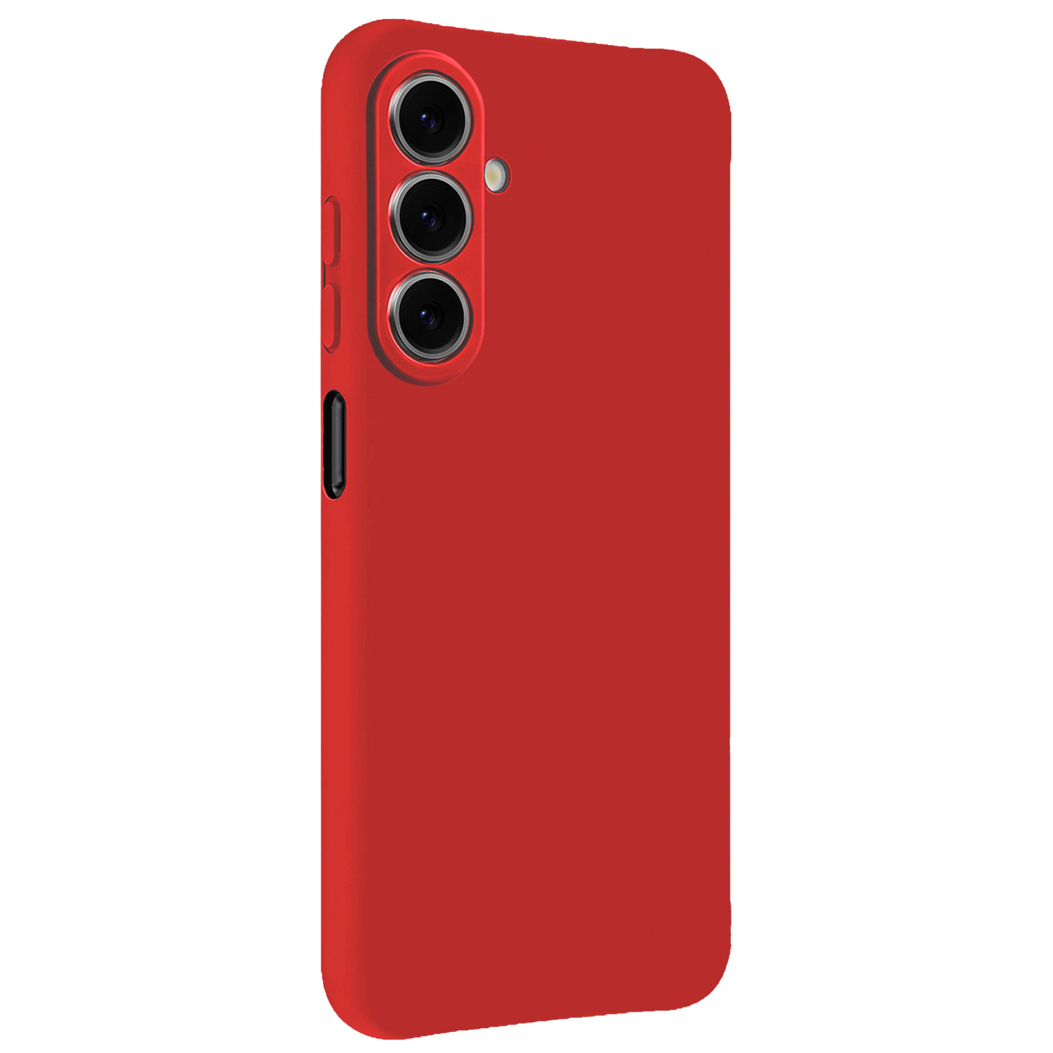 Forterra Forterra Samsung Galaxy A27 Hoesje Siliconen Met Screenprotector - Rood