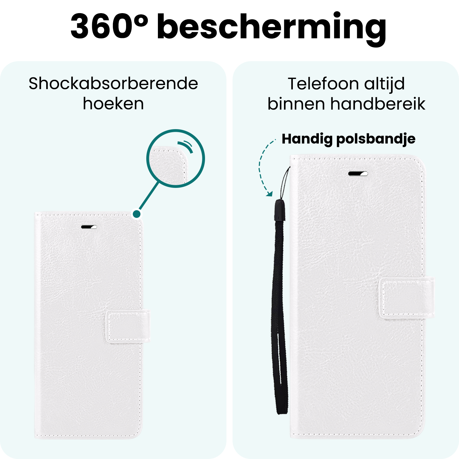 Forterra Forterra Samsung Galaxy A27 Hoesje Bookcase - Wit