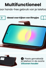 Forterra Forterra Samsung Galaxy A27 Hoesje Bookcase - Bruin