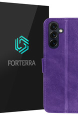 Forterra Forterra Samsung Galaxy A27 Hoesje Bookcase - Paars