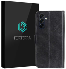 Forterra Forterra Samsung Galaxy A27 Hoesje Bookcase - Zwart