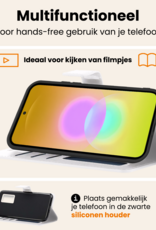 Nomfy Nomfy Samsung Galaxy A27 Hoesje Bookcase - Wit