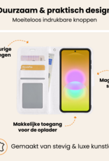 Nomfy Nomfy Samsung Galaxy A27 Hoesje Bookcase - Wit