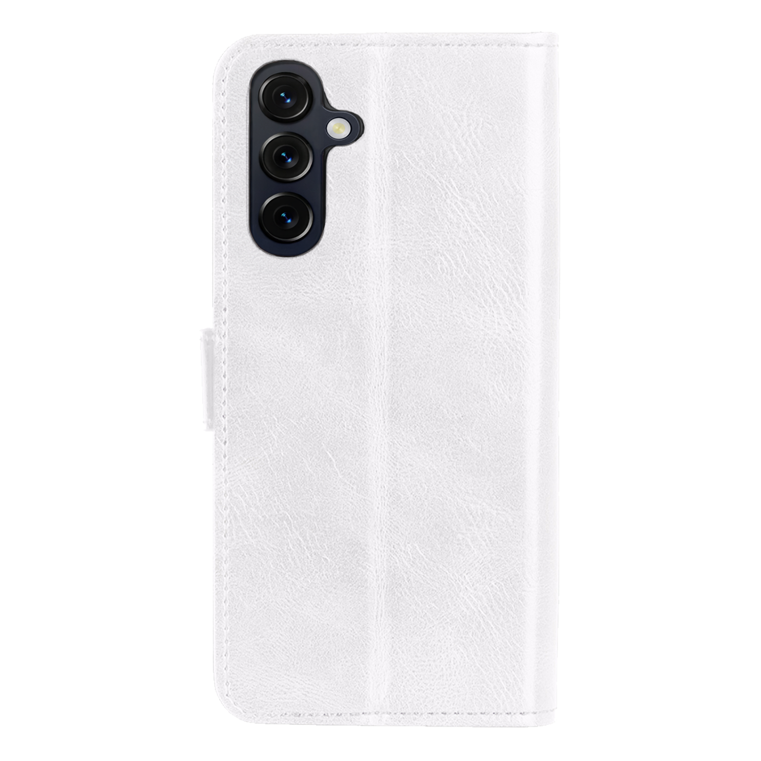 NoXx NoXx Samsung Galaxy A27 Hoesje Bookcase Met Screenprotector - Wit