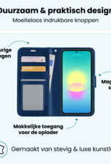 Forterra Forterra Samsung Galaxy A27 Hoesje Bookcase - Donkerblauw
