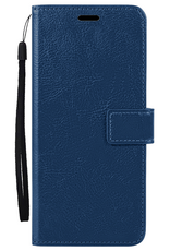 BASEY. BASEY. Samsung Galaxy A27 Hoesje Bookcase - Donkerblauw