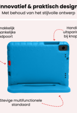 NoXx NoXx Samsung Galaxy Tab A11 Plus Kinderhoes Met Screenprotector - Blauw
