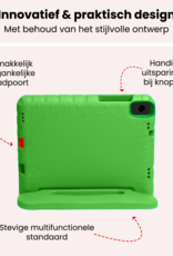 NoXx NoXx Samsung Galaxy Tab A11 Plus Kinderhoes Met Screenprotector - Groen