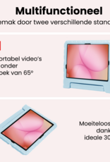 NoXx NoXx Samsung Galaxy Tab A11 Plus Kinderhoes Met Screenprotector - Sky