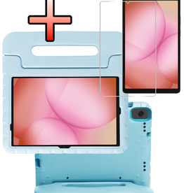 NoXx NoXx Samsung Galaxy Tab A11 Plus Kinderhoes Met Screenprotector - Sky