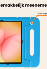 Nomfy Nomfy Samsung Galaxy Tab A11 Plus Kinderhoes Met Screenprotector - Blauw