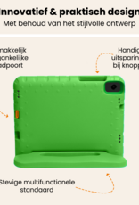 Nomfy Nomfy Samsung Galaxy Tab A11 Plus Kinderhoes Met Screenprotector - Groen