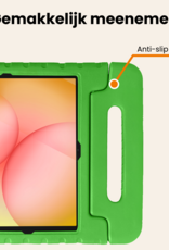 Nomfy Nomfy Samsung Galaxy Tab A11 Plus Kinderhoes Met Screenprotector - Groen