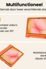 Nomfy Nomfy Samsung Galaxy Tab A11 Plus Kinderhoes Met Screenprotector - Oranje