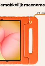 Nomfy Nomfy Samsung Galaxy Tab A11 Plus Kinderhoes Met Screenprotector - Oranje