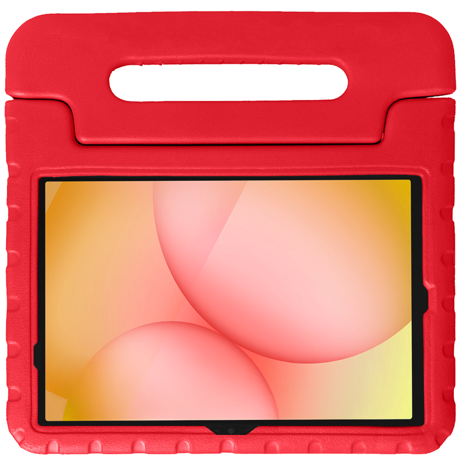 Nomfy Nomfy Samsung Galaxy Tab A11 Plus Kinderhoes Met Screenprotector - Rood