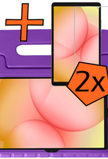 Nomfy Nomfy Samsung Galaxy Tab A11 Plus Kinderhoes Met 2x Screenprotector - Paars