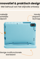 Nomfy Nomfy Samsung Galaxy Tab A11 Plus Kinderhoes Met 2x Screenprotector - Sky