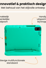 Nomfy Nomfy Samsung Galaxy Tab A11 Plus Kinderhoes Met 2x Screenprotector - Turquoise