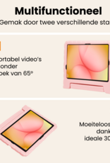 Nomfy Nomfy Samsung Galaxy Tab A11 Plus Kinderhoes Met 2x Screenprotector - Zalm