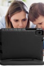 Nomfy Nomfy Samsung Galaxy Tab A11 Plus Kinderhoes Met 2x Screenprotector - Zwart