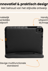 Nomfy Nomfy Samsung Galaxy Tab A11 Plus Kinderhoes Met 2x Screenprotector - Zwart