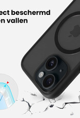 BASEY. BASEY. iPhone 14 Plus Magsafe Hoesje - Zwart - 2 PACK