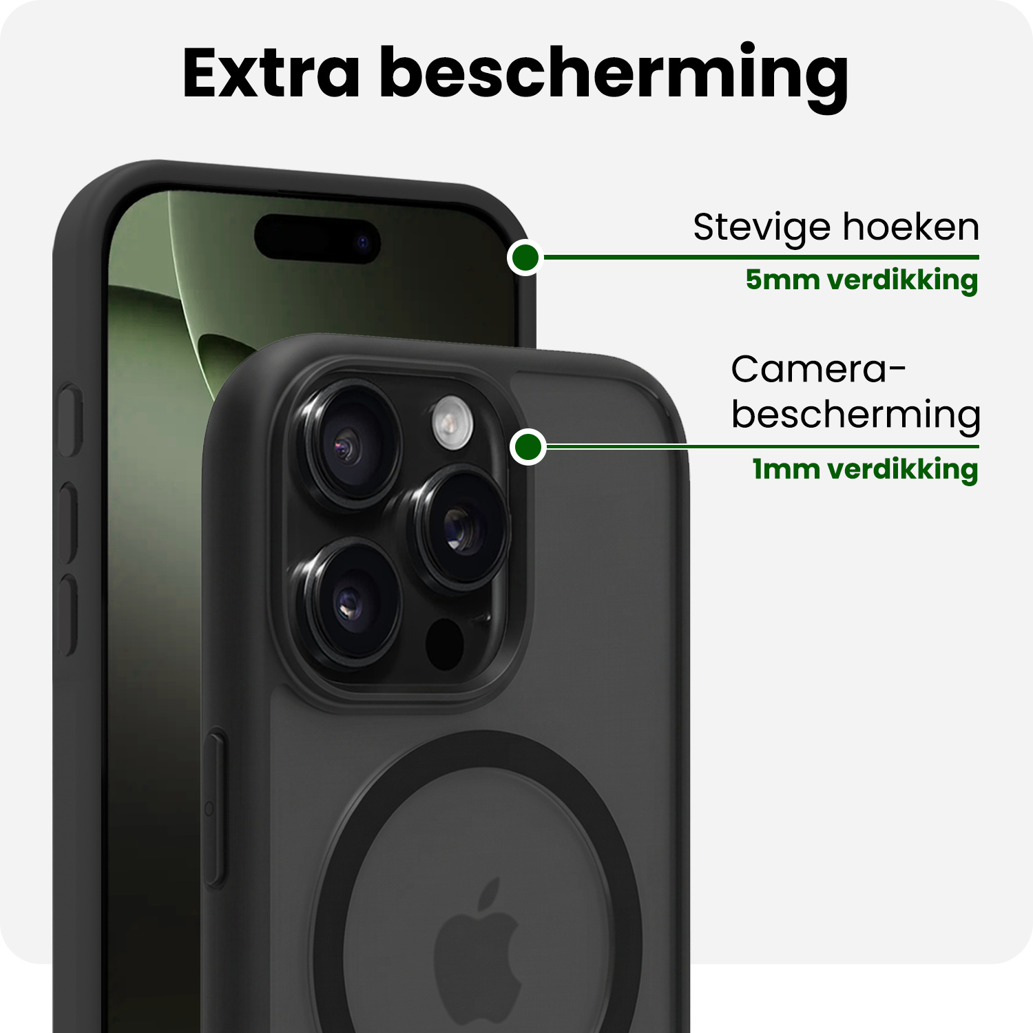 BASEY. BASEY. iPhone 16 Pro Magsafe Hoesje - Zwart